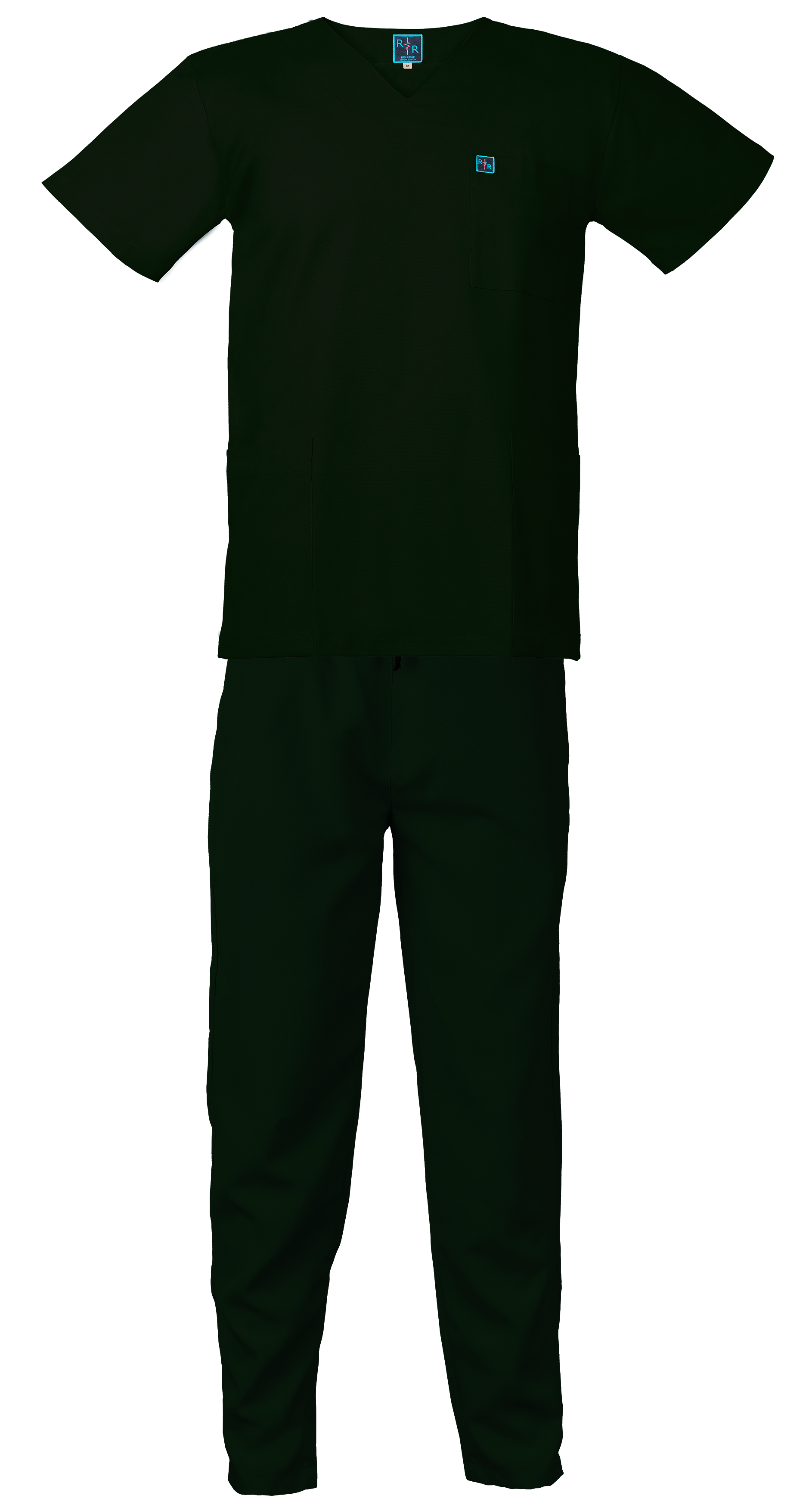 Bottle Green Surgical Scrub Set